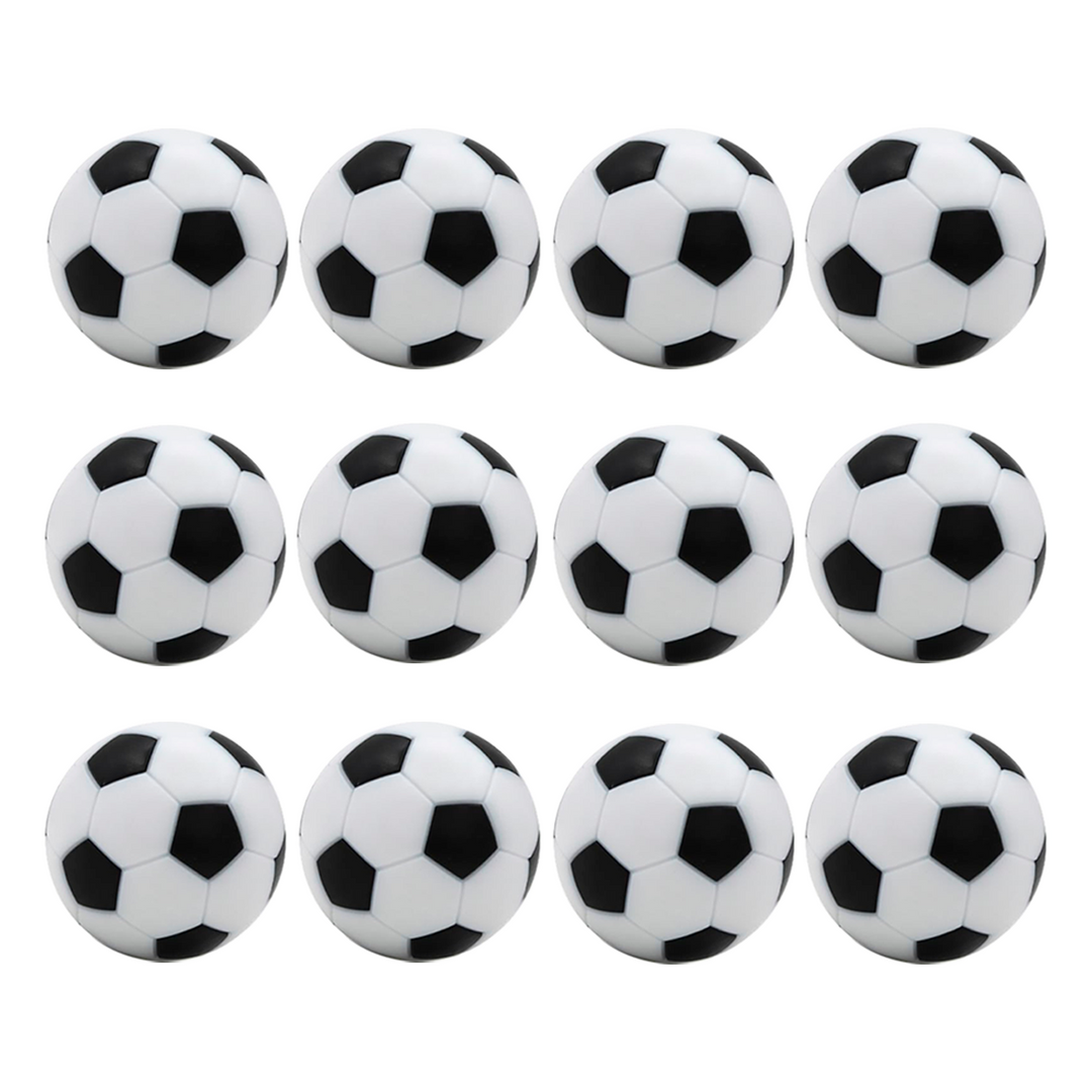 12 Pelotas Para Futbolito Con Diseño De Balón