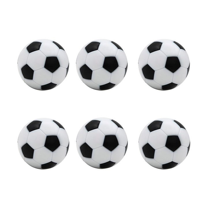 6 Pelotas Para Futbolito Con Diseño De Balón