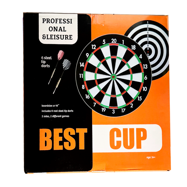 Tiro al Blanco Doble Cara de 18"