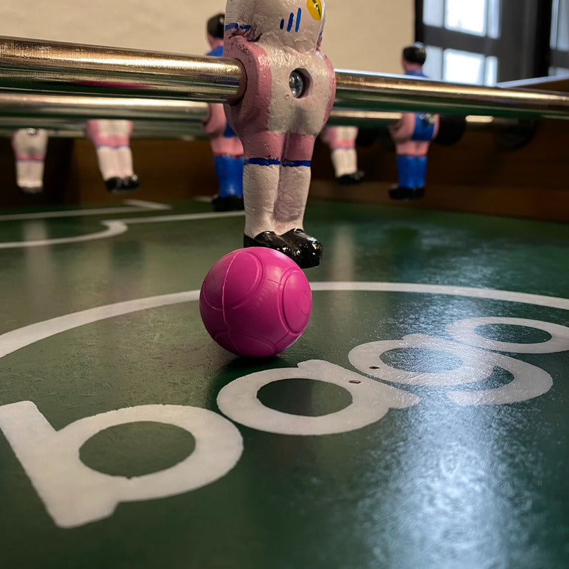 10 Pelotas de Futbolito Balón Rosa