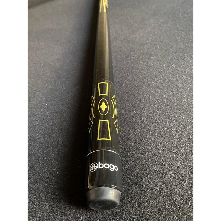 Taco De Billar Desarmable Negro con Dorado + Guante De Regalo