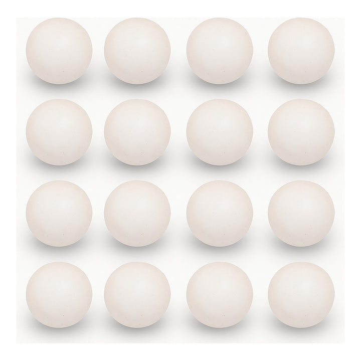 20 Pelotas de Futbolito Blancas