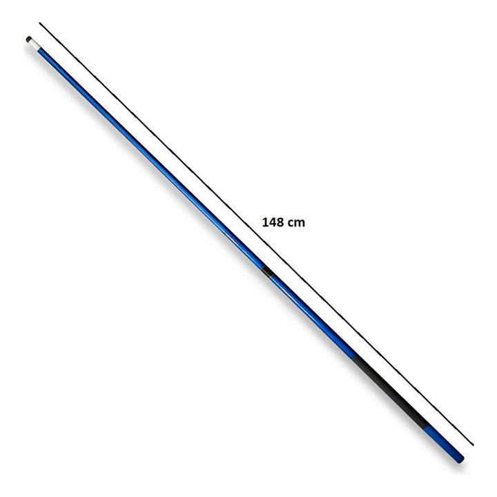 Taco de Billar Profesional de Grafito Azul + Guante de Regalo