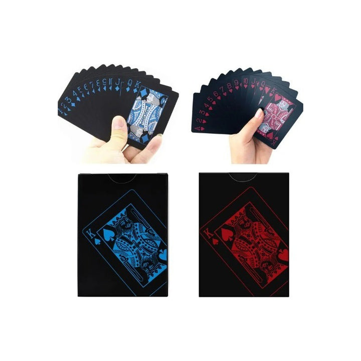 Baraja de Poker Negra