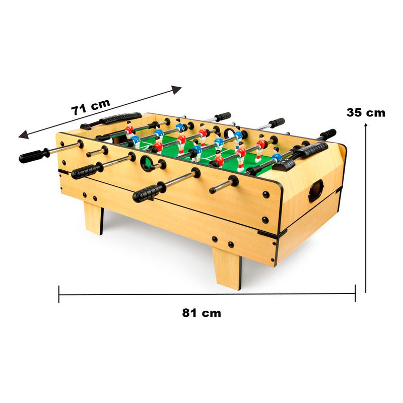 Mesa Multijuegos 4 En 1 Futbolito, Billar, Ping Pong Y Hockey