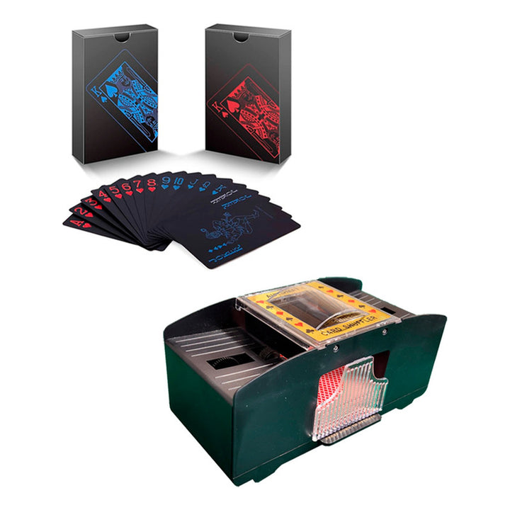 Set de 2 Barajas + Barajador Automático