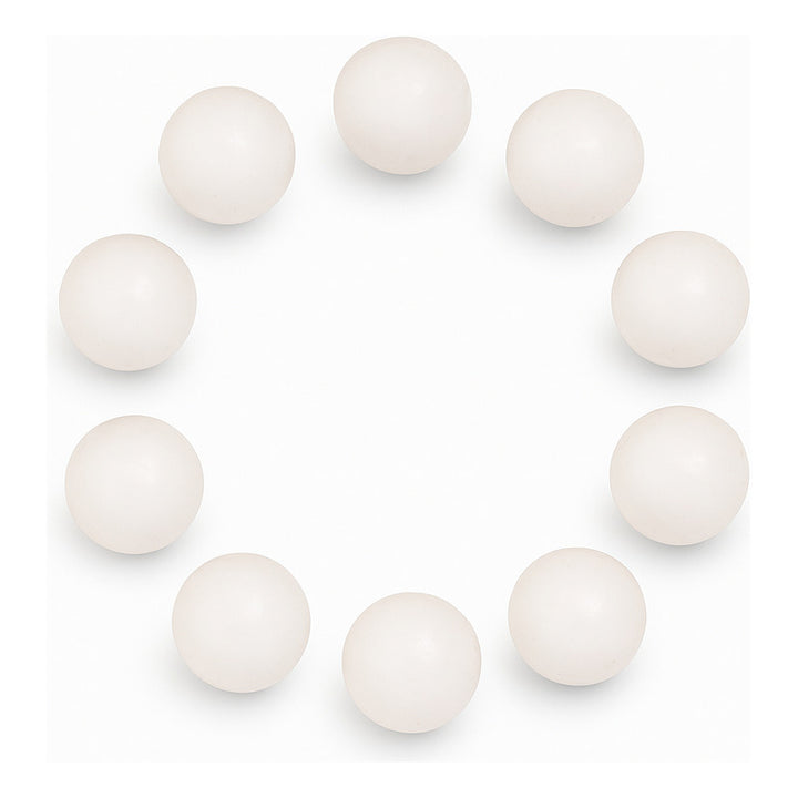 10 Pelotas de Futbolito Blancas