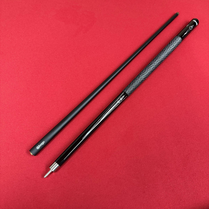 Taco De Billar Desarmable Negro con Plateado+ Guante De Regalo