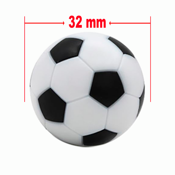 12 Pelotas Para Futbolito Con Diseño De Balón