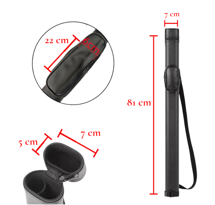 Estuche Rigido Pro Para Taco De Billar