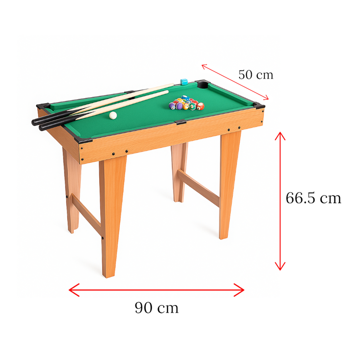 Mesa de Billar Portátil de 90 cm